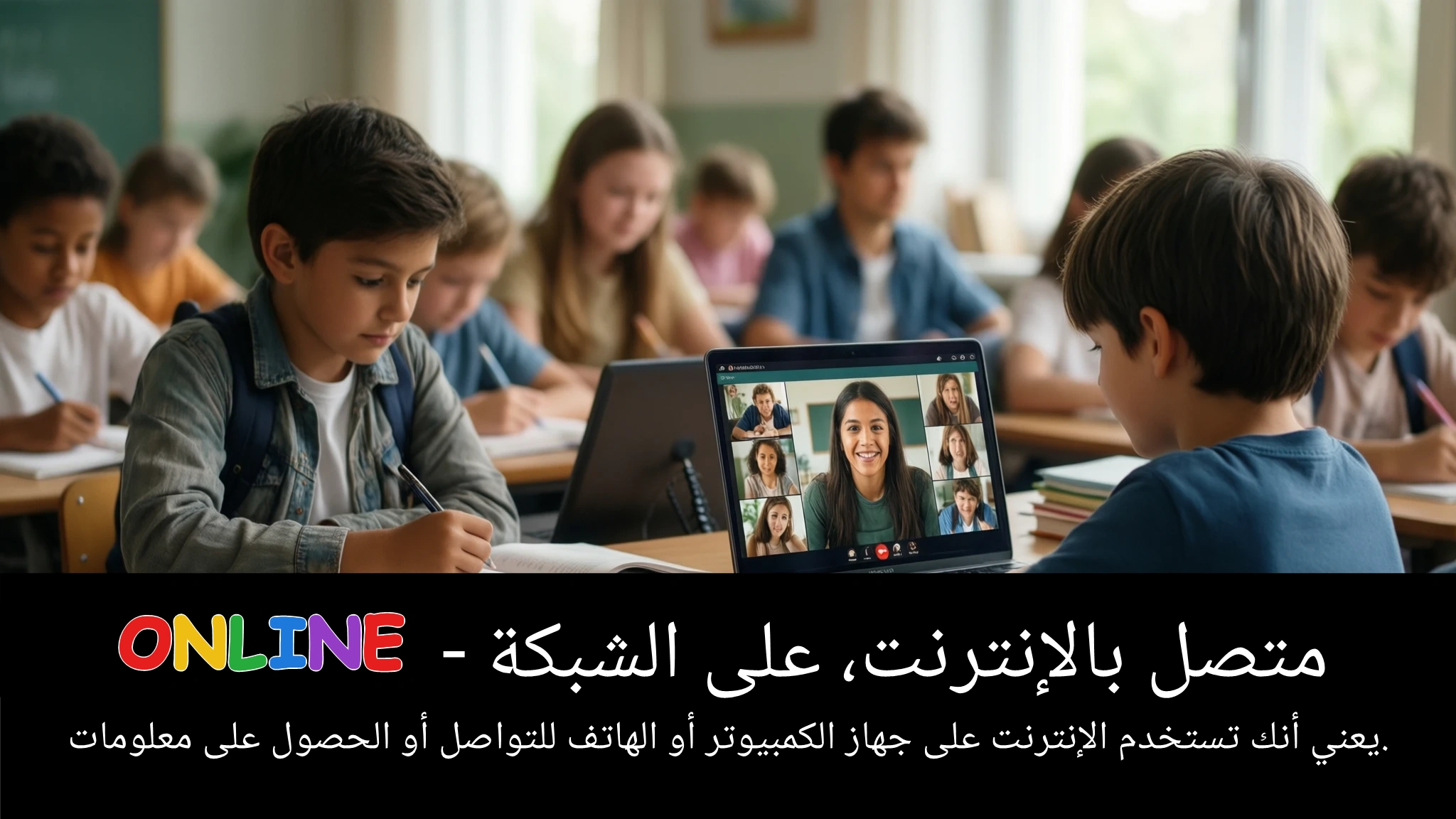 Arabic Illustration for online